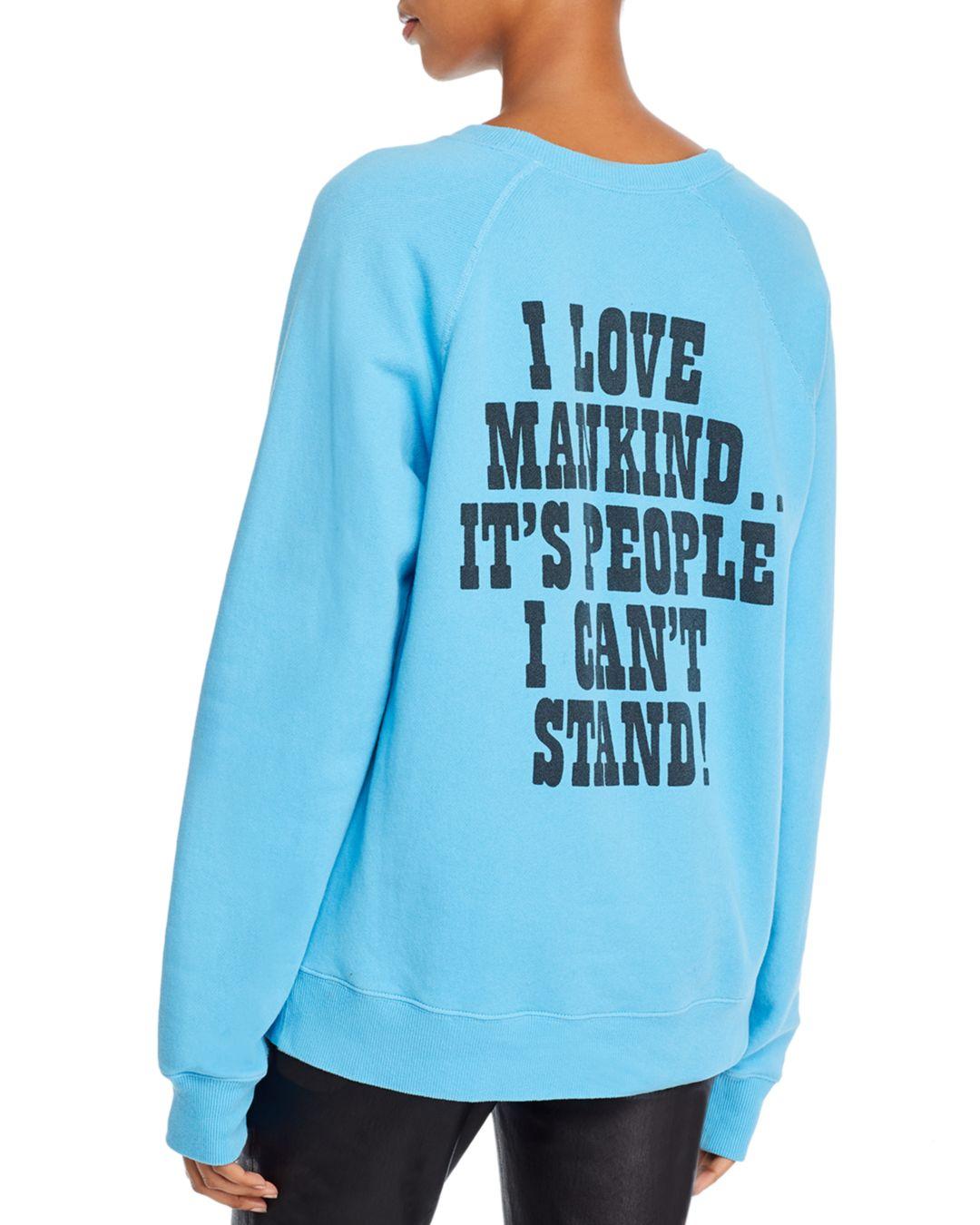 Marc Jacobs Blue Peanuts Edition Linus Sweatshirt Lyst