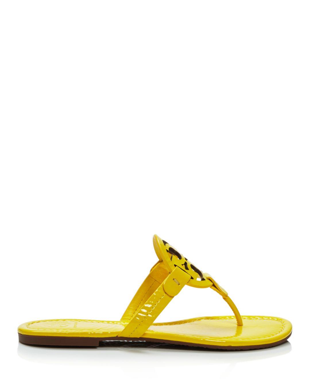 yellow miller sandals