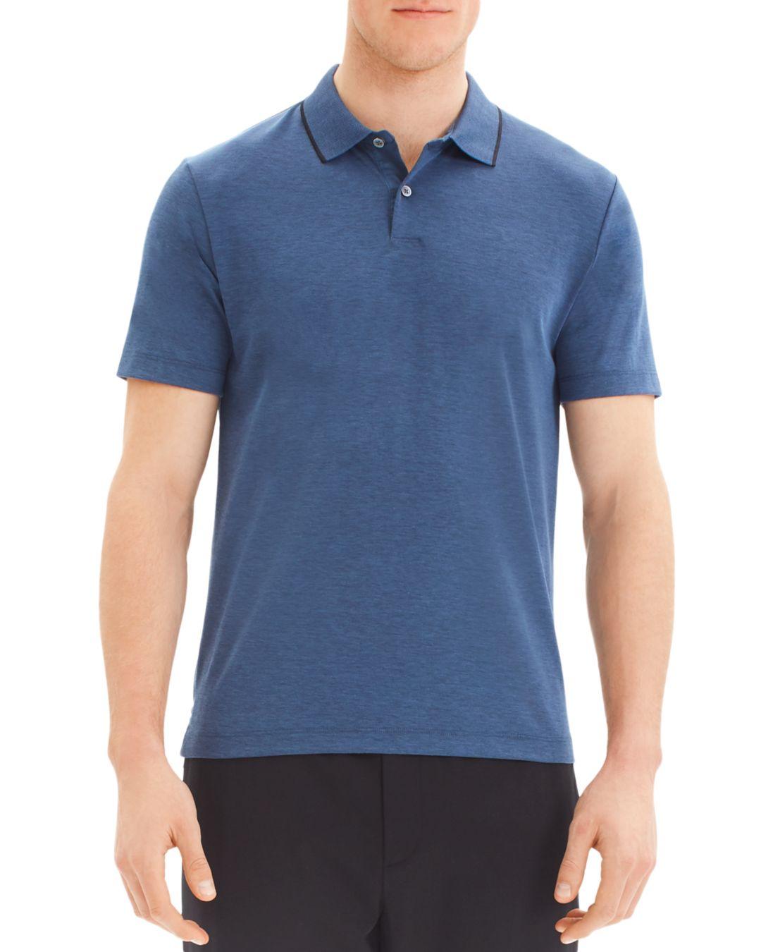 Download Theory Current Piqué Standard Regular Fit Polo Shirt in ...