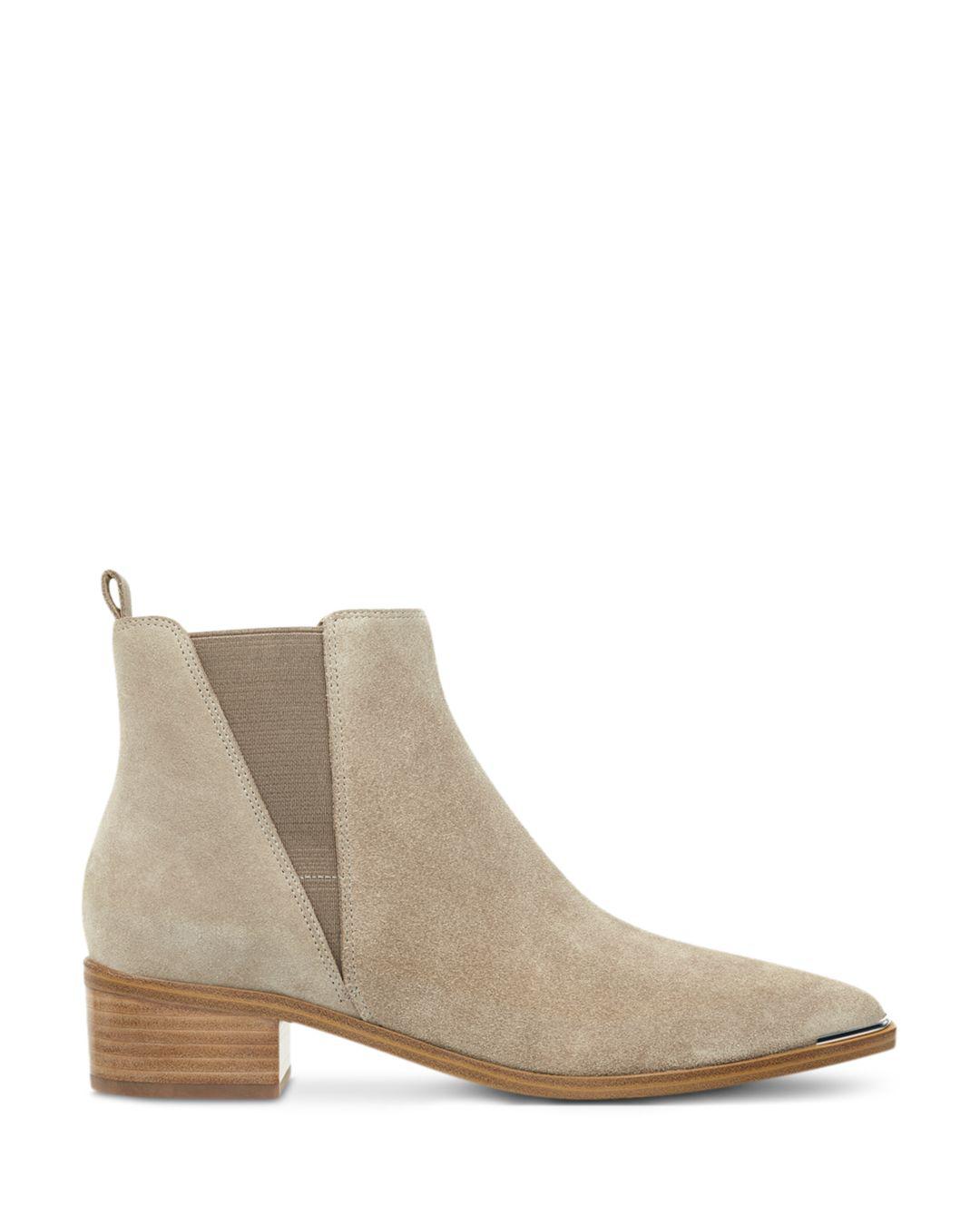 marc fisher yale booties suede
