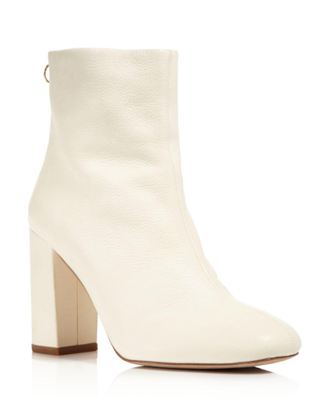 twisty bootie white