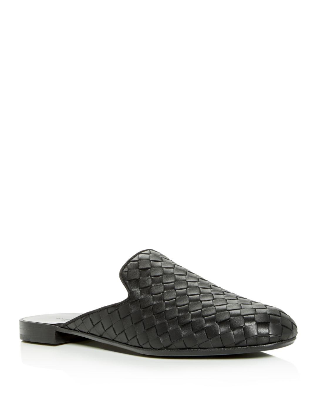 bottega veneta woven mules