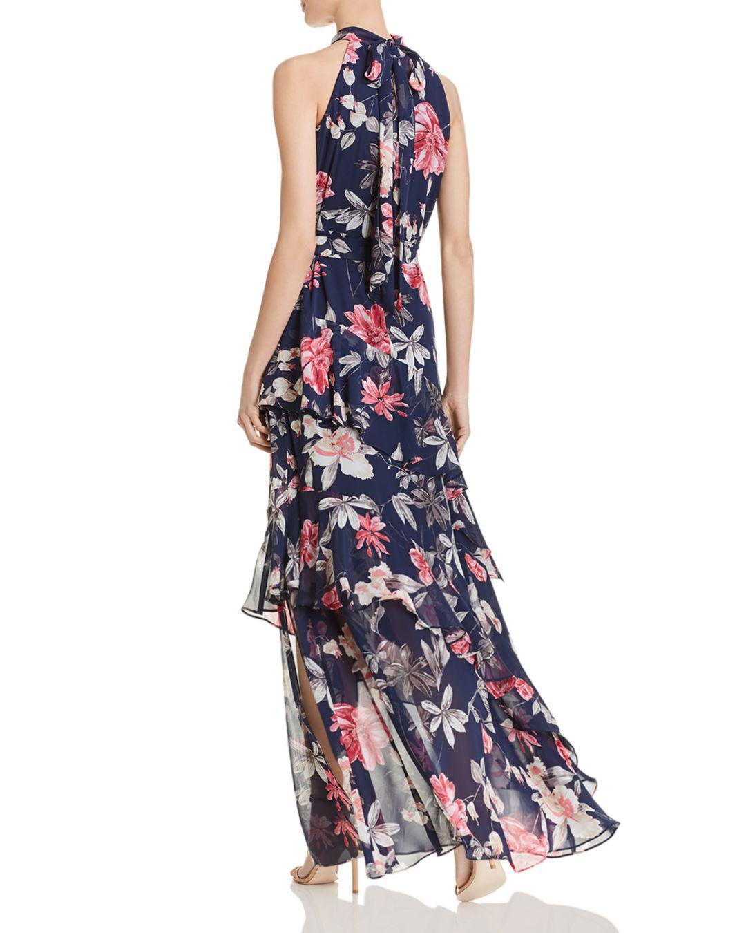 eliza j floral gown