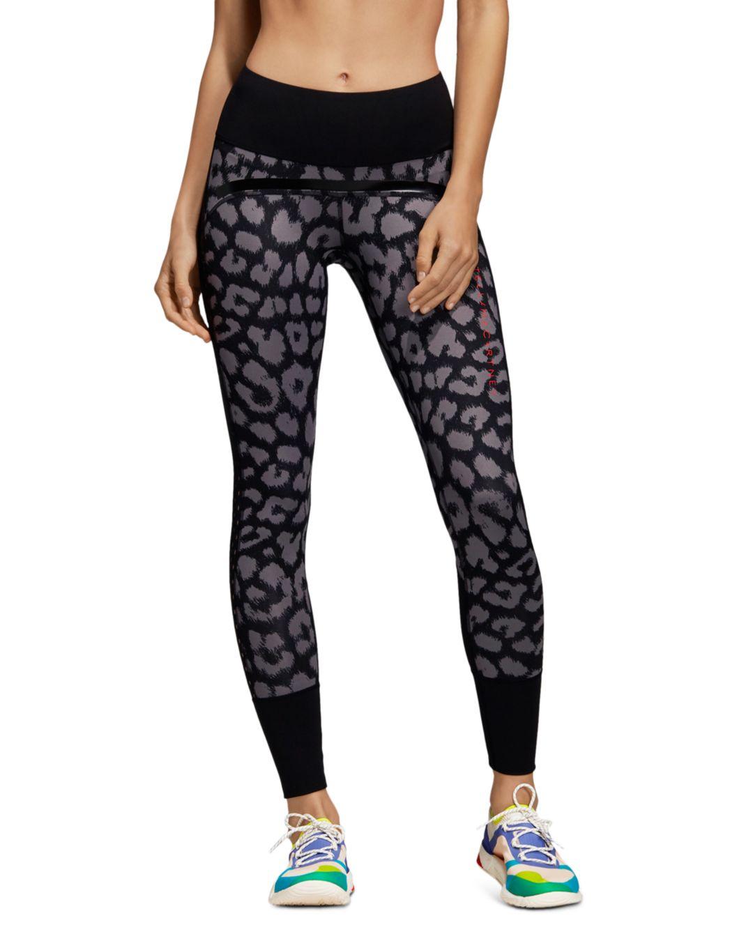 adidas leggings leopard print