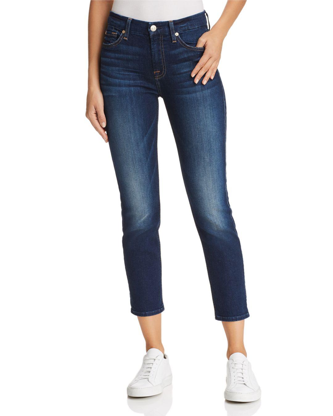seven for all mankind kimmie crop