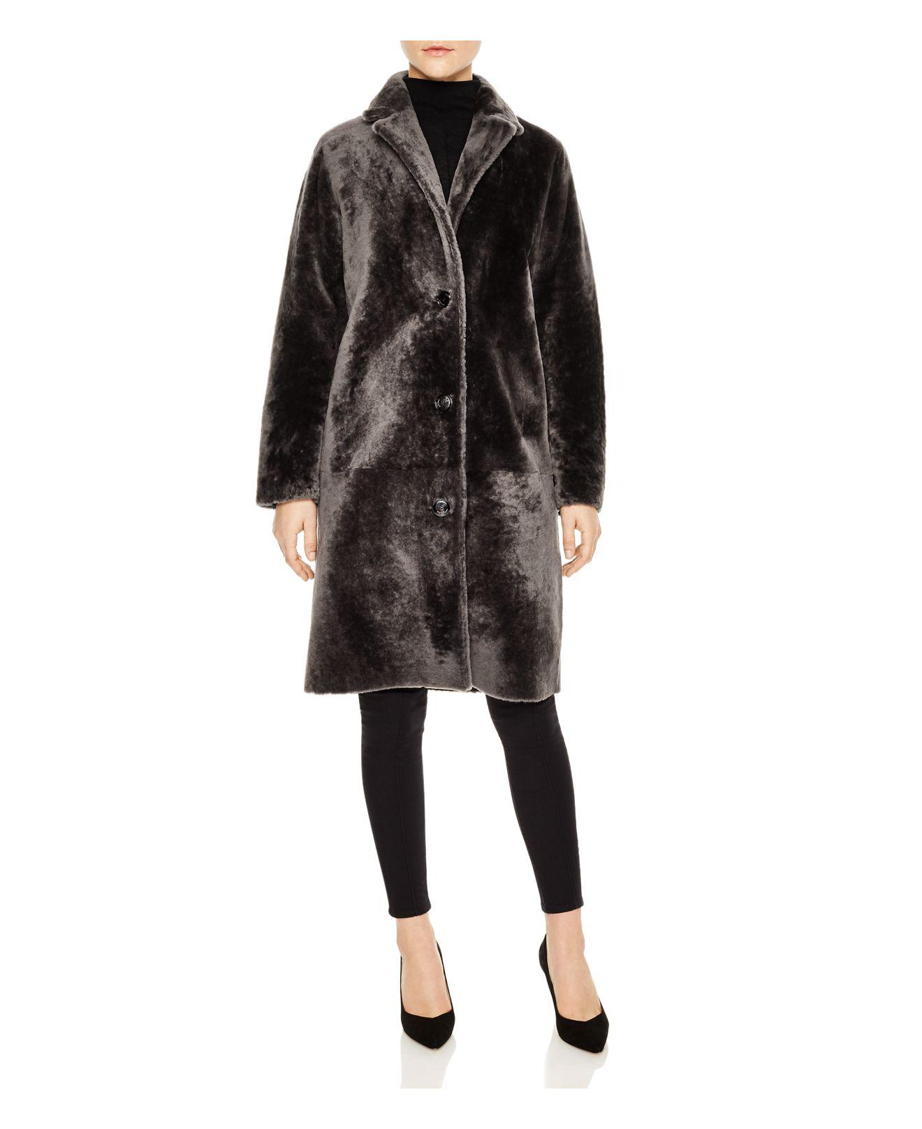 lamb shearling coat