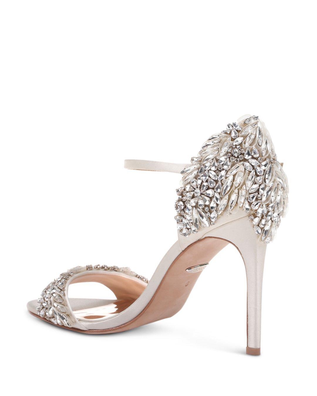 badgley mischka tampa ankle strap