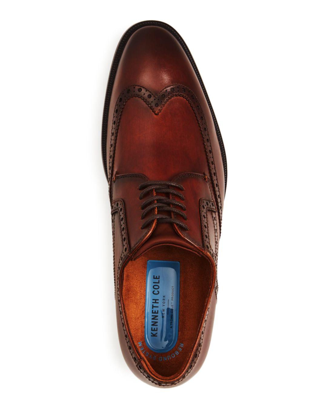 Kenneth Cole Futurepod Leather Wingtip 