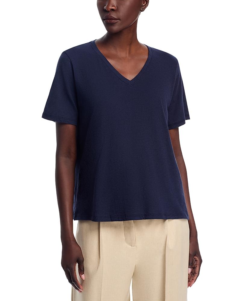 eileen fisher v neck tee