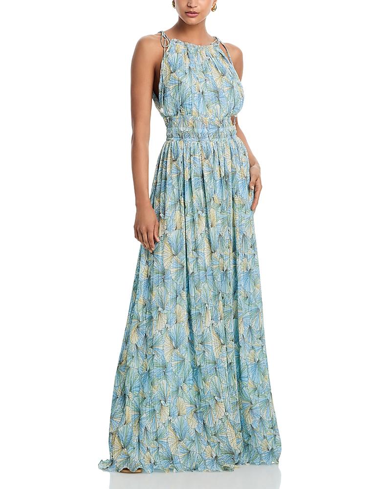 veronica beard halter dress VERONICA BEARD Halter Gown main image 1