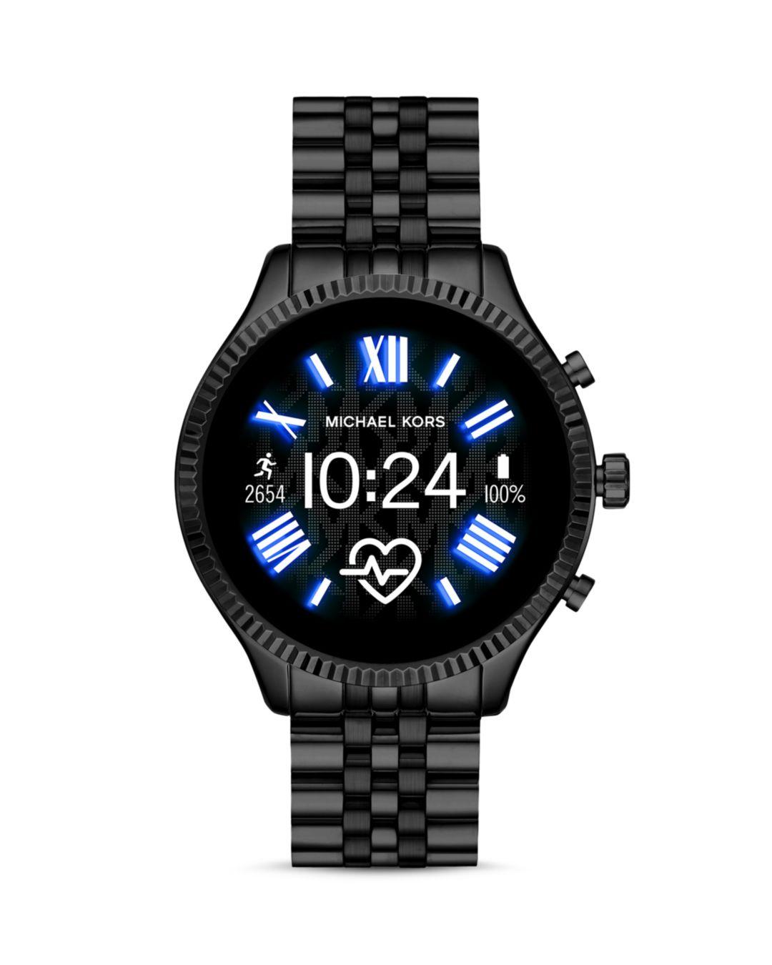 Michael Kors Spring 2020 Trendy Smartwatch Watch Code Mkt5096 in Black |  Lyst