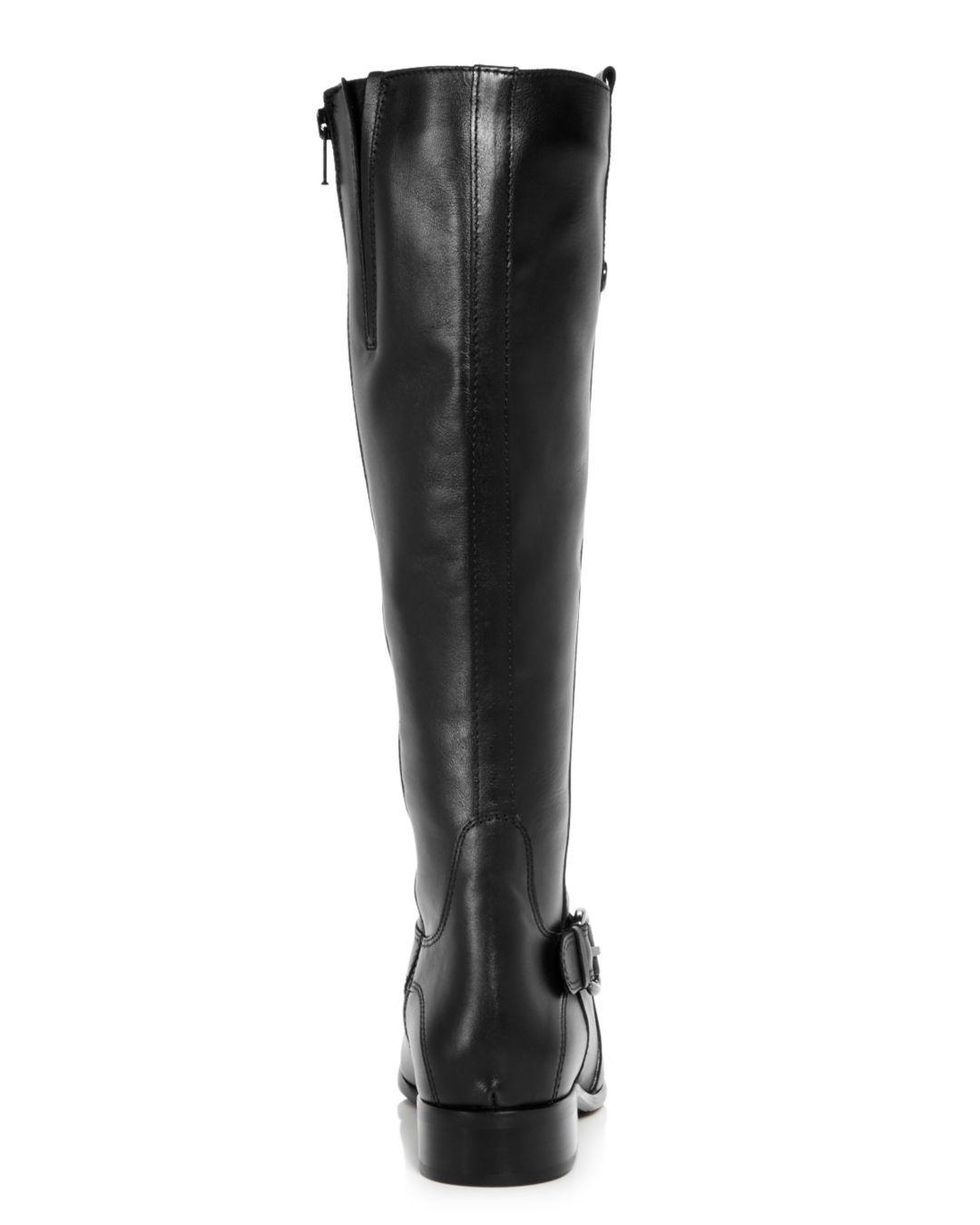 La Canadienne Women's Stefanie Waterproof Leather Low Heel Riding Boots ...