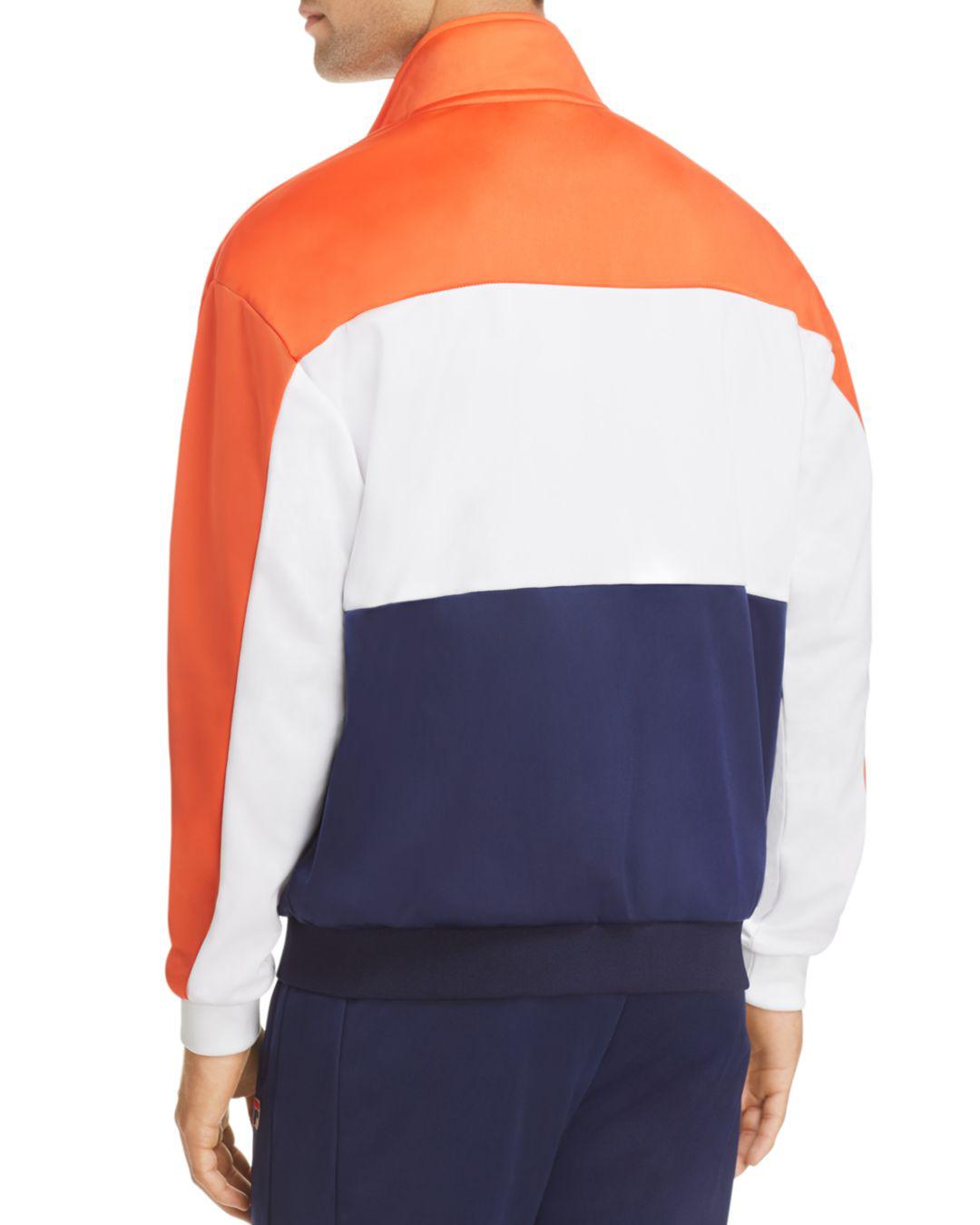 fila tape colour block woven track jacket