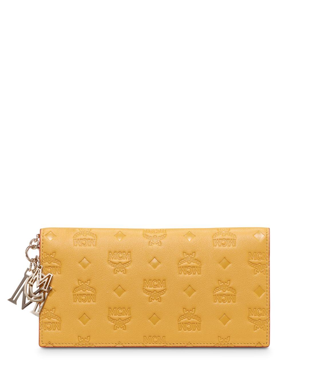 Mcm Klara Monogram Leather Wallet On A Chain Keweenaw Bay Indian