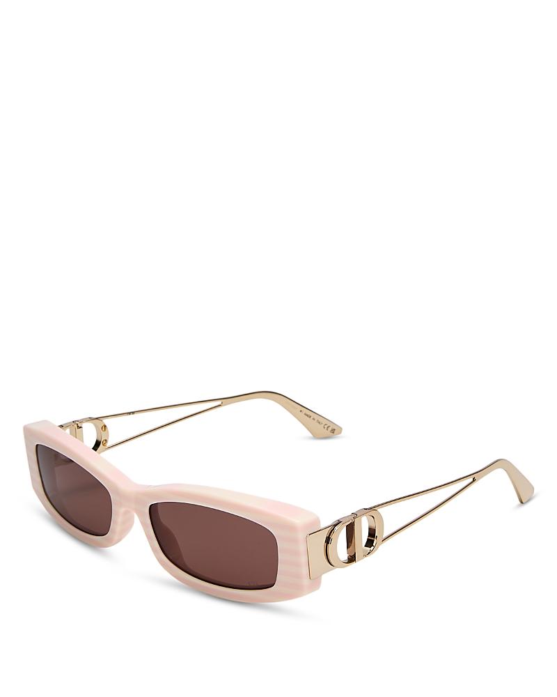 Dior 30Montaigne S14I Rectangular Sunglasses, 54Mm in Pink  display picture 2