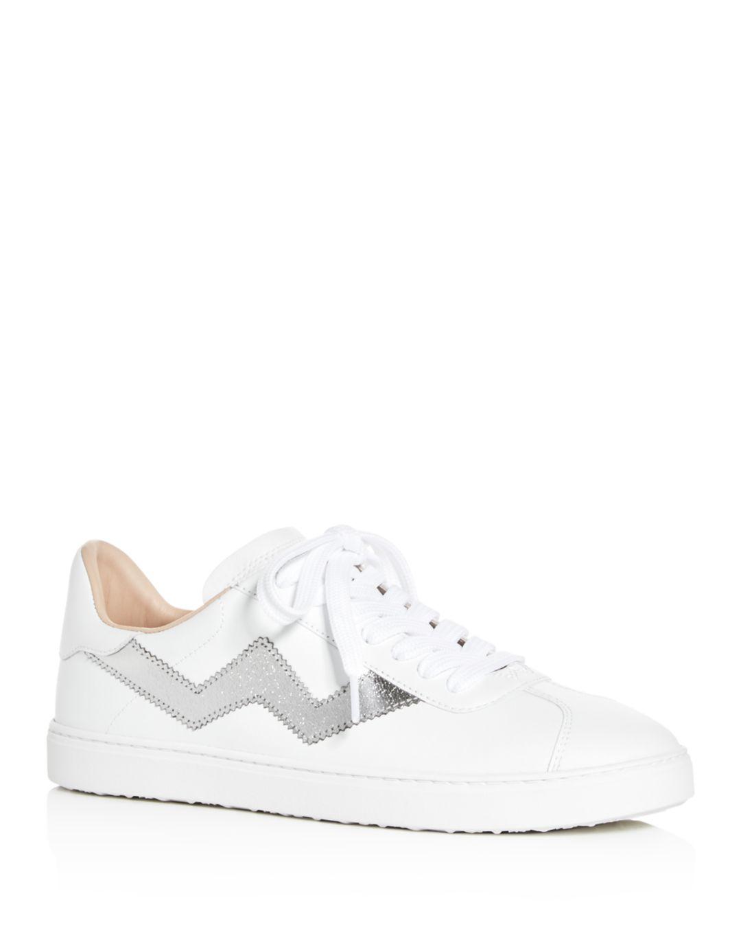 stuart weitzman excelsa leather sneaker
