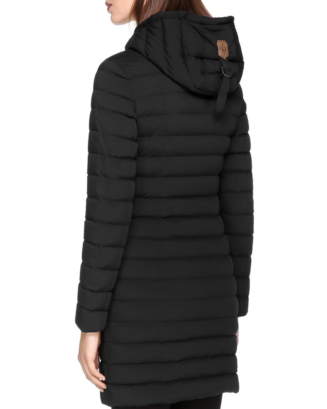 mackage calna down maxi coat