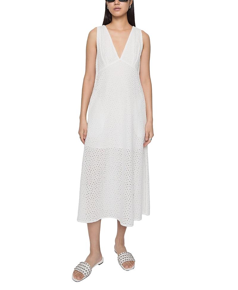 chinese dress ladies Show Me Your Mumu Monique Tie Maxi Dress, White/Ivory, XL - Women's Dresses