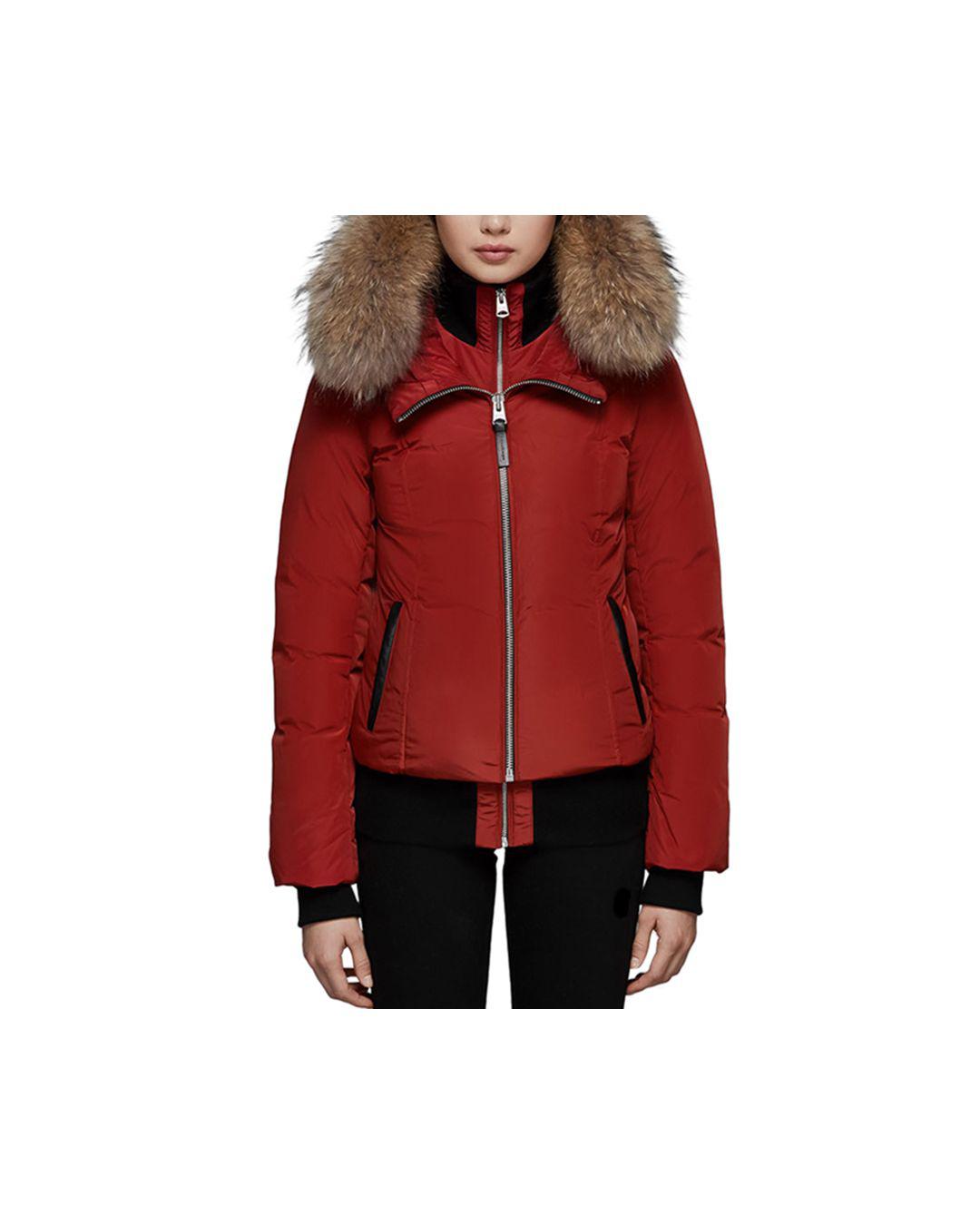 mackage romane bomber