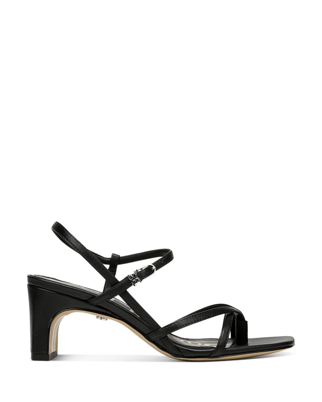 sam edelman black block heels