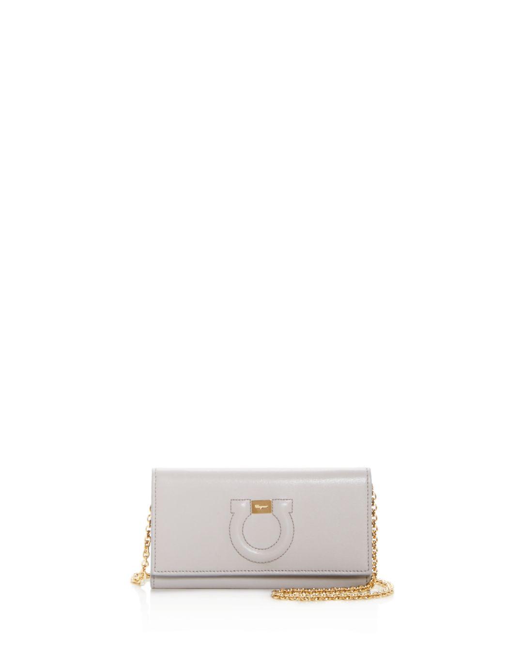 salvatore ferragamo gancini city mini leather crossbody