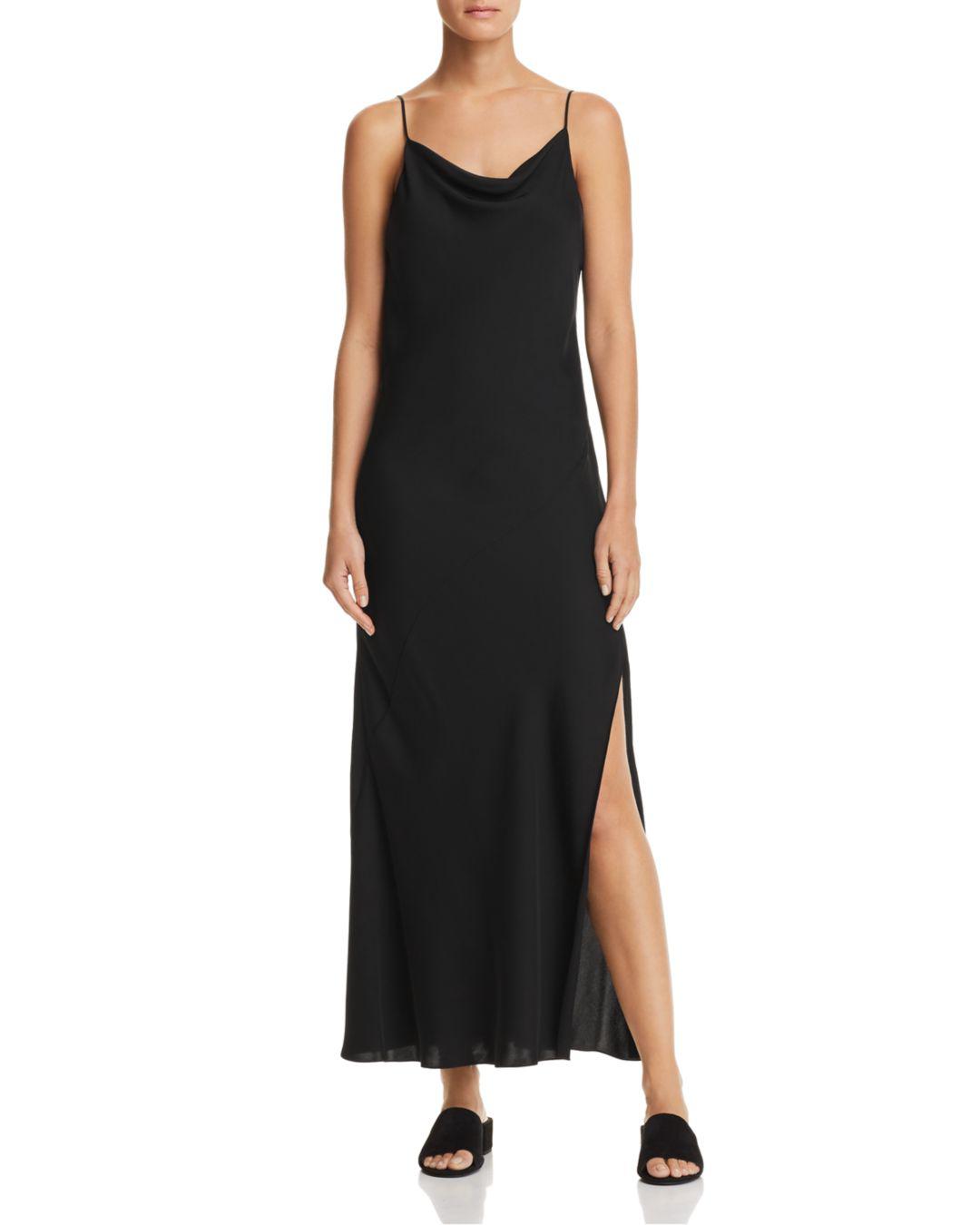 theory silk maxi dress