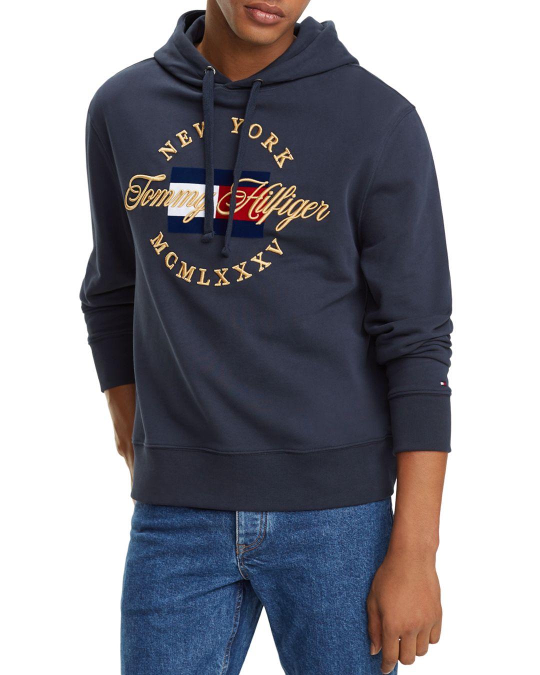 tommy hilfiger icon embroidered hoodie