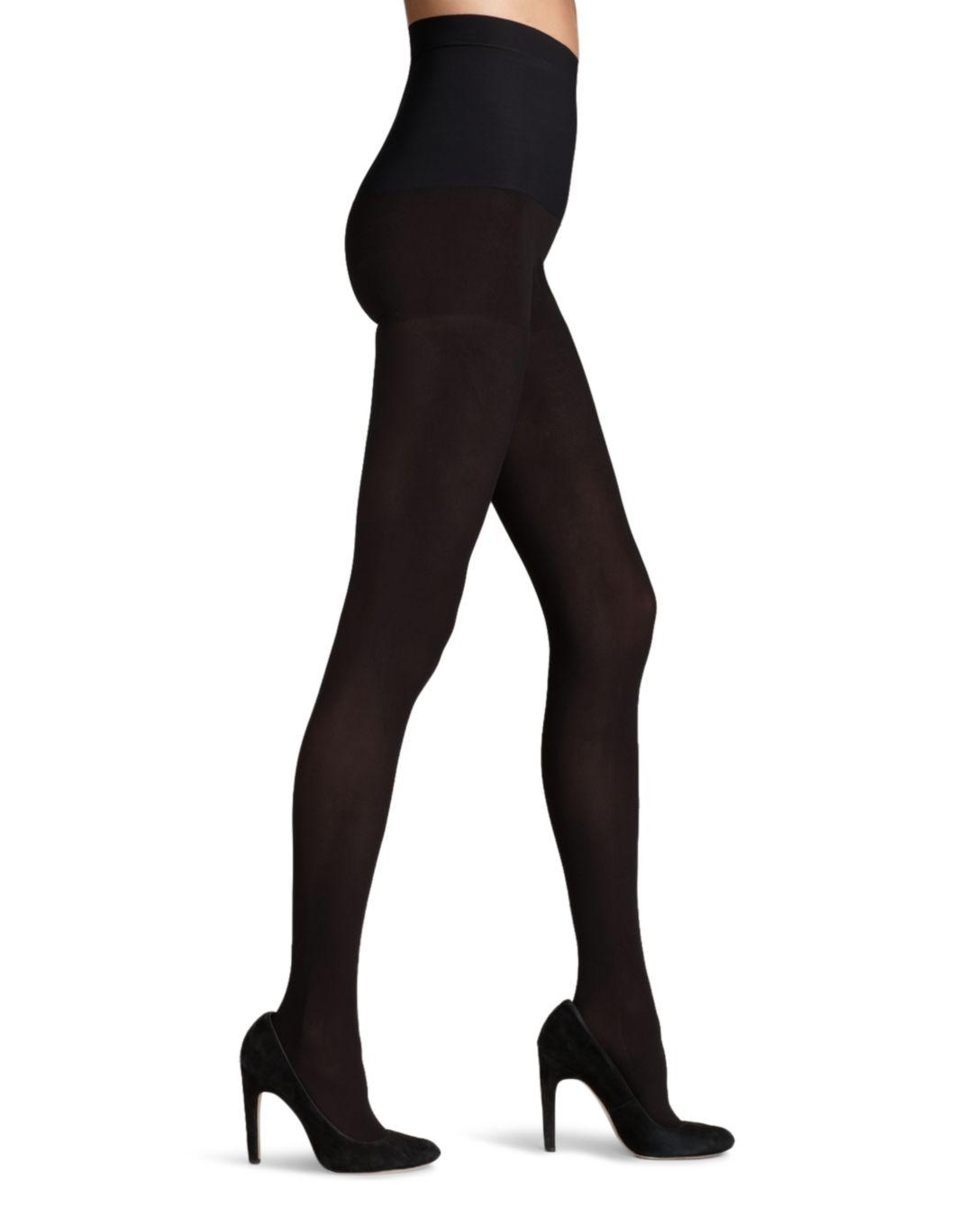Commando Synthetic Ultimate Opaque Control Top Tights in Black - Lyst