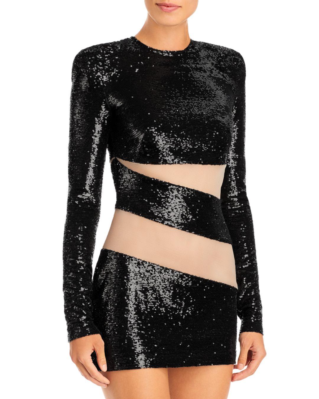 Bronx and Banco Elise Noir Mini Dress in Black Lyst