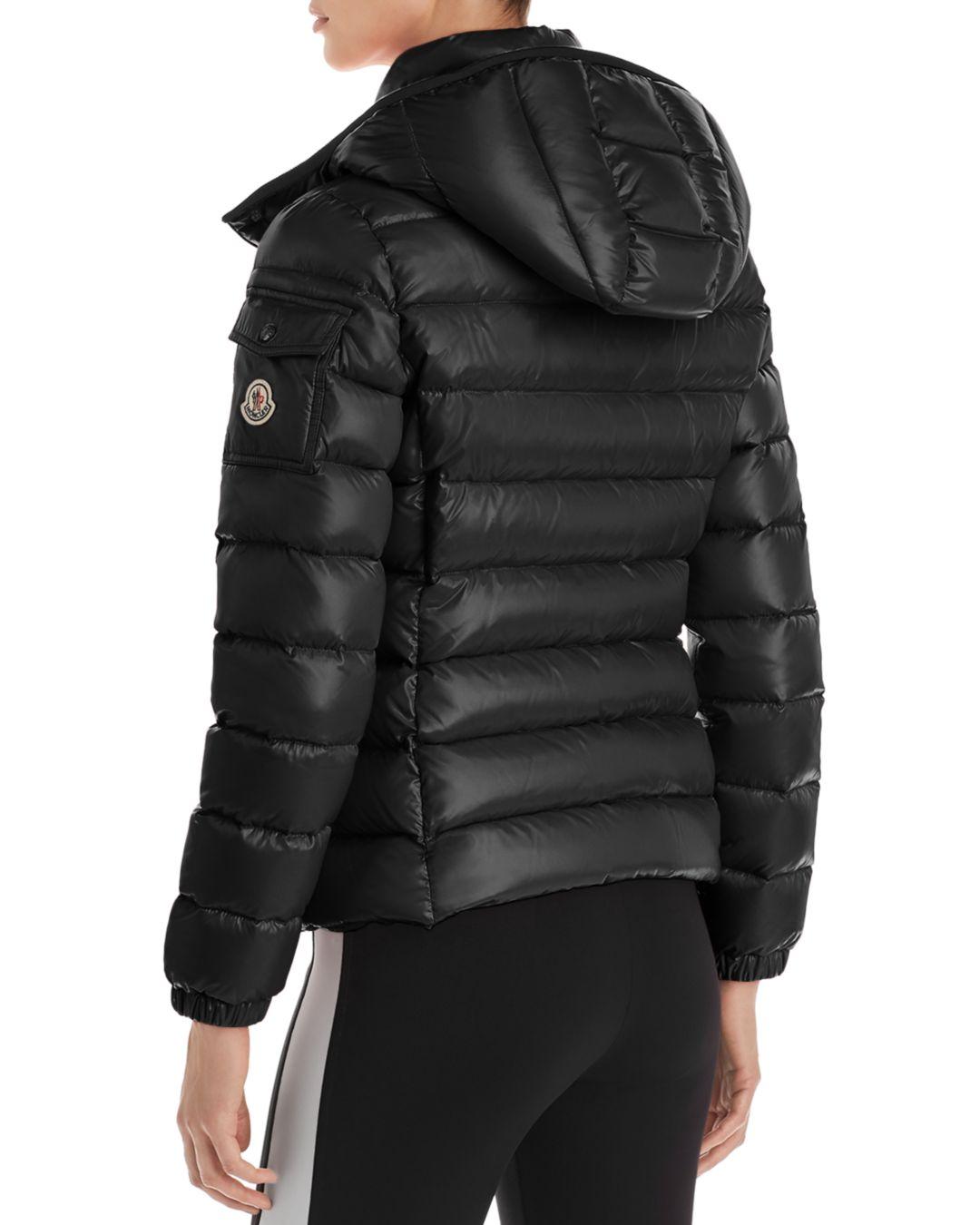 Moncler Bady Slim Short Down Jacket, Quilted Pattern in Black - Lyst