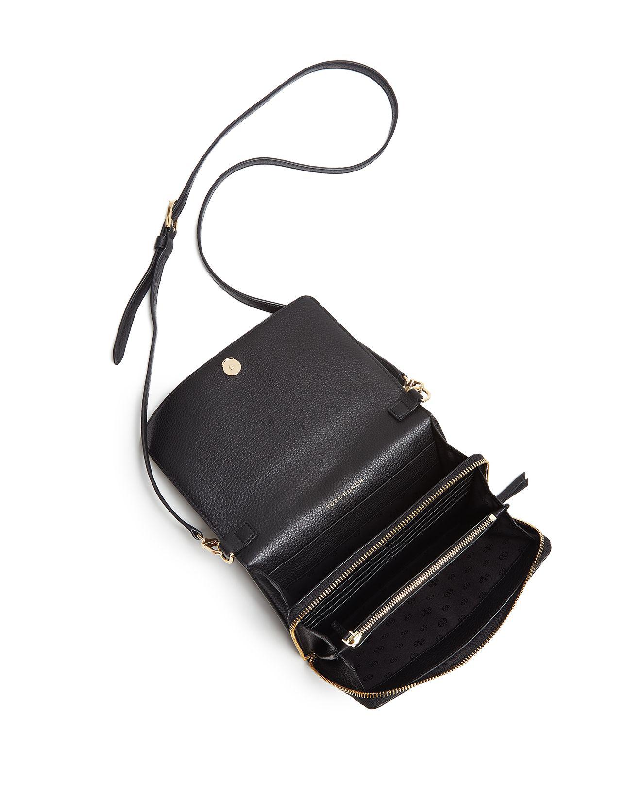 tory burch harper flat wallet crossbody