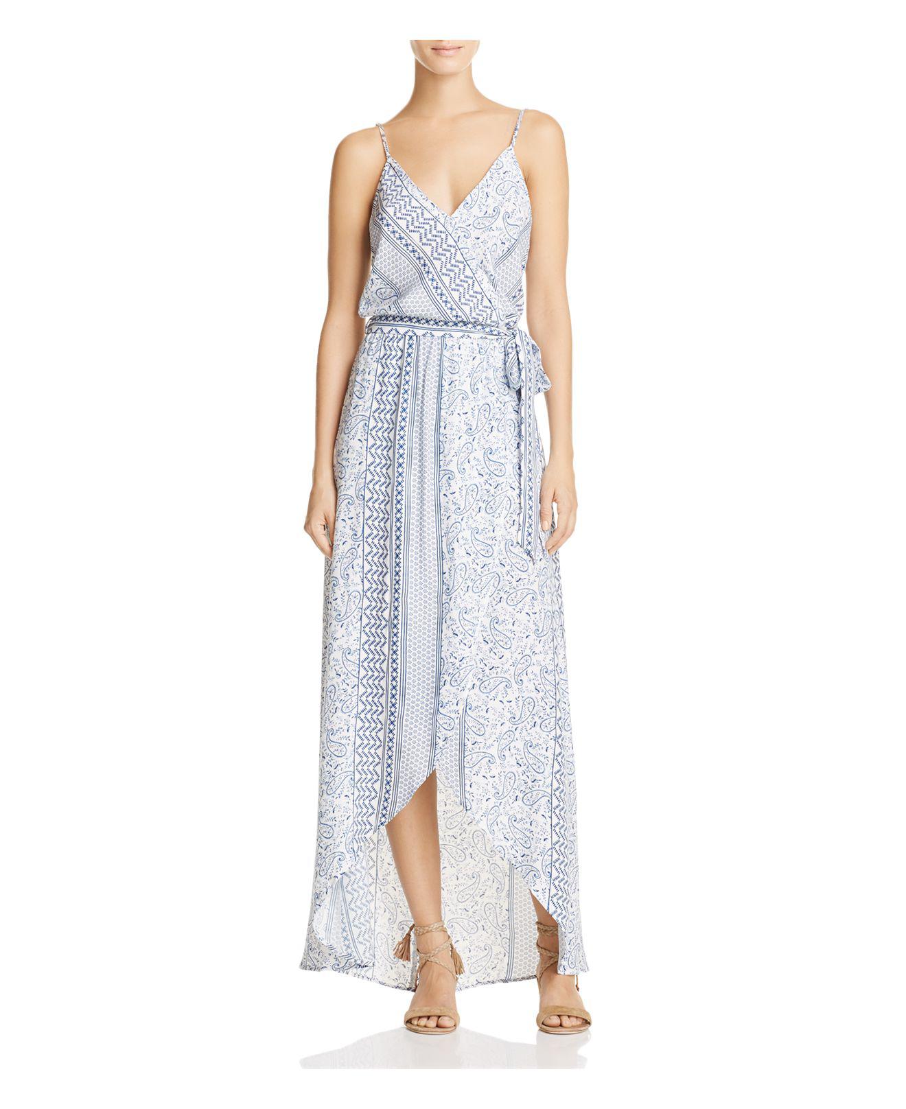 bandana print maxi dress