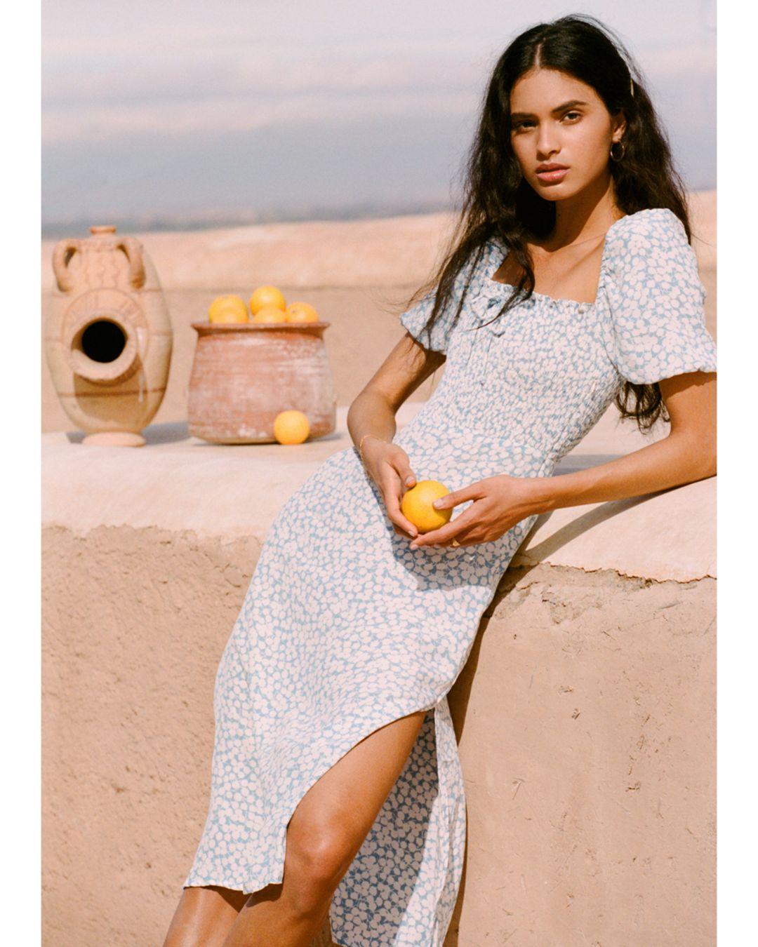 majorelle midi dress faithfull