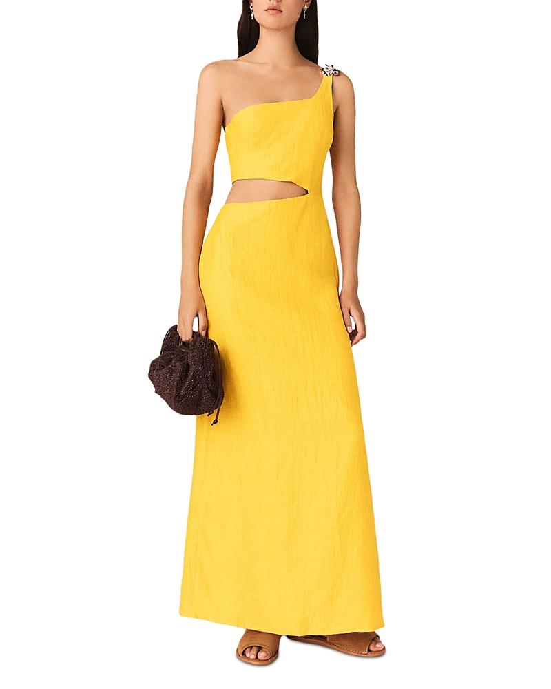 Designer Yellow One Shoulder Dresses for Women - Up to 65% off | Lyst