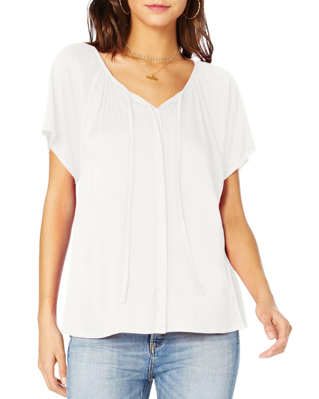 Michael stars peasant top Clearance