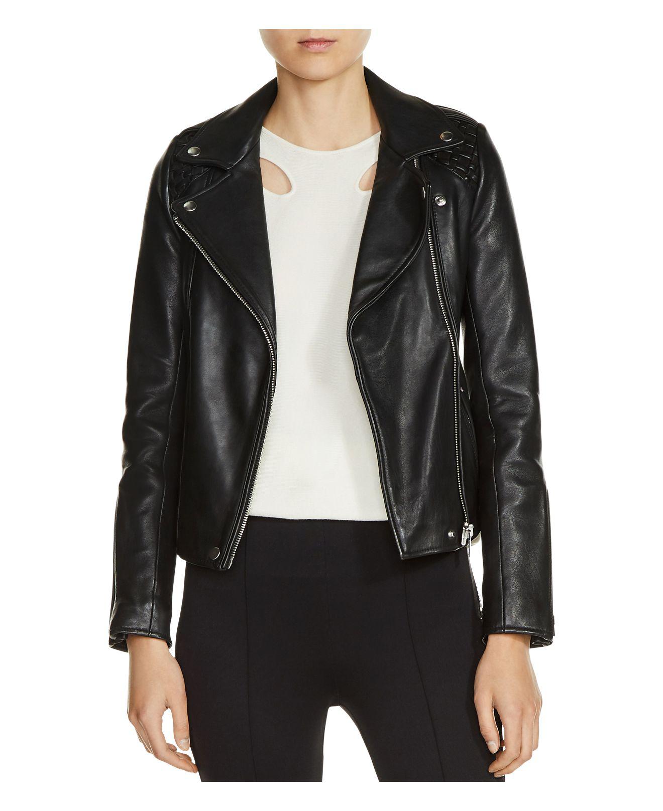 maje leather jacket