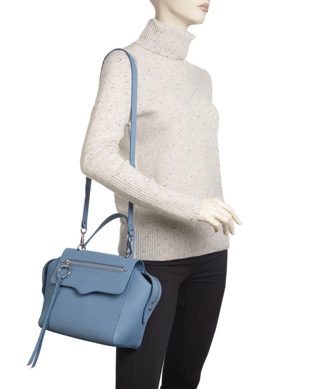 rebecca minkoff gabby leather satchel