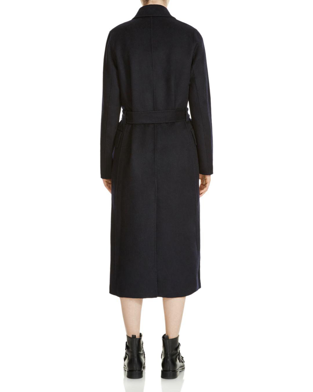 maje navy coat