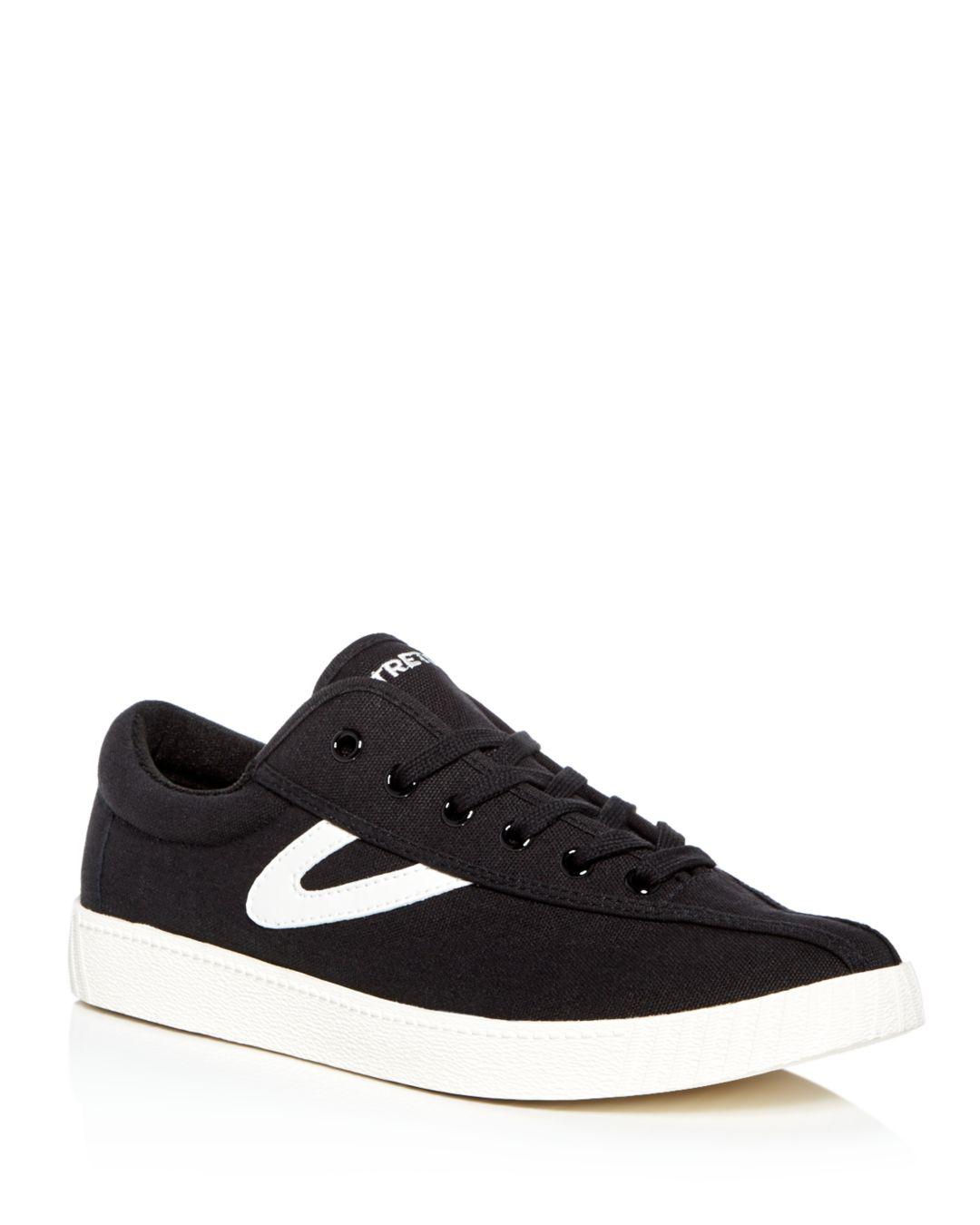 black tretorn sneakers