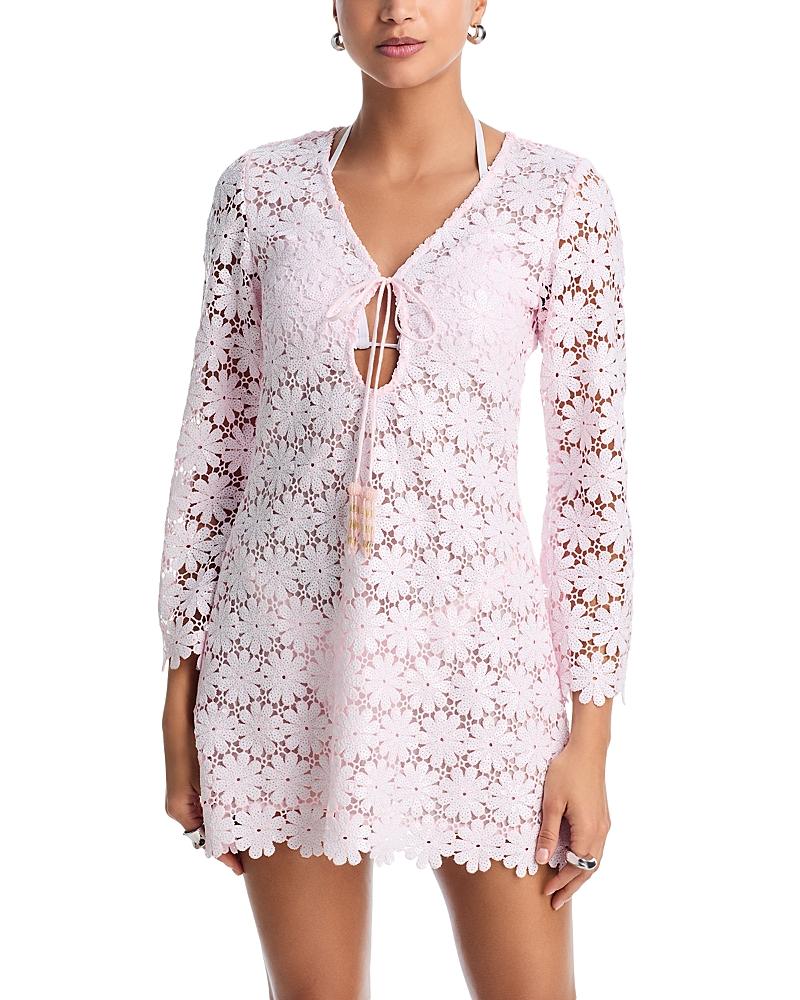 colline mini dress in pink waimari Waimari Colline Mini Dress in Pink