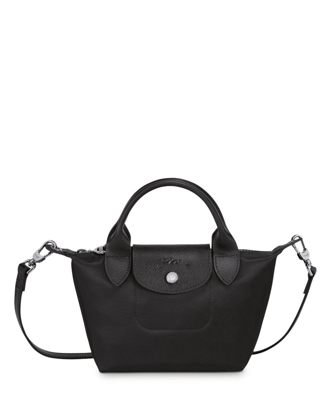 longchamp le pliage neo black