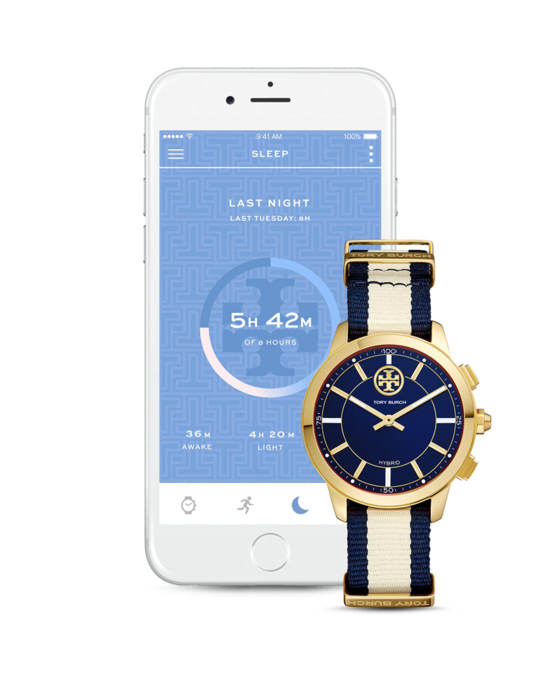 Tory burch hybrid smartwatch cheap