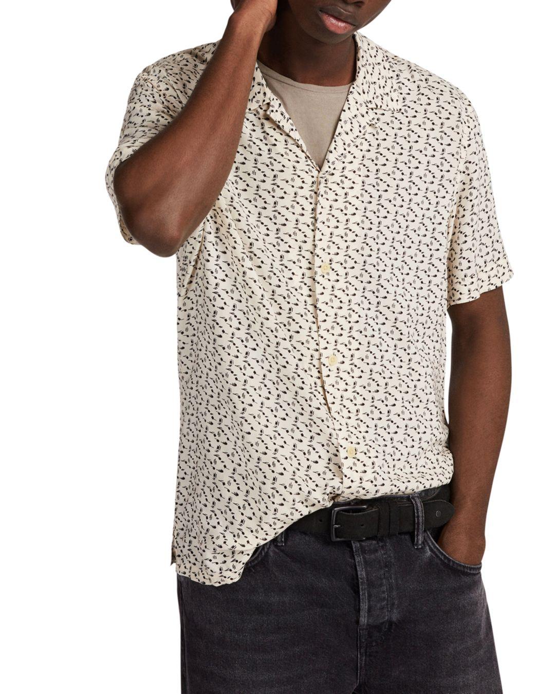 all saints shirt short sleeve