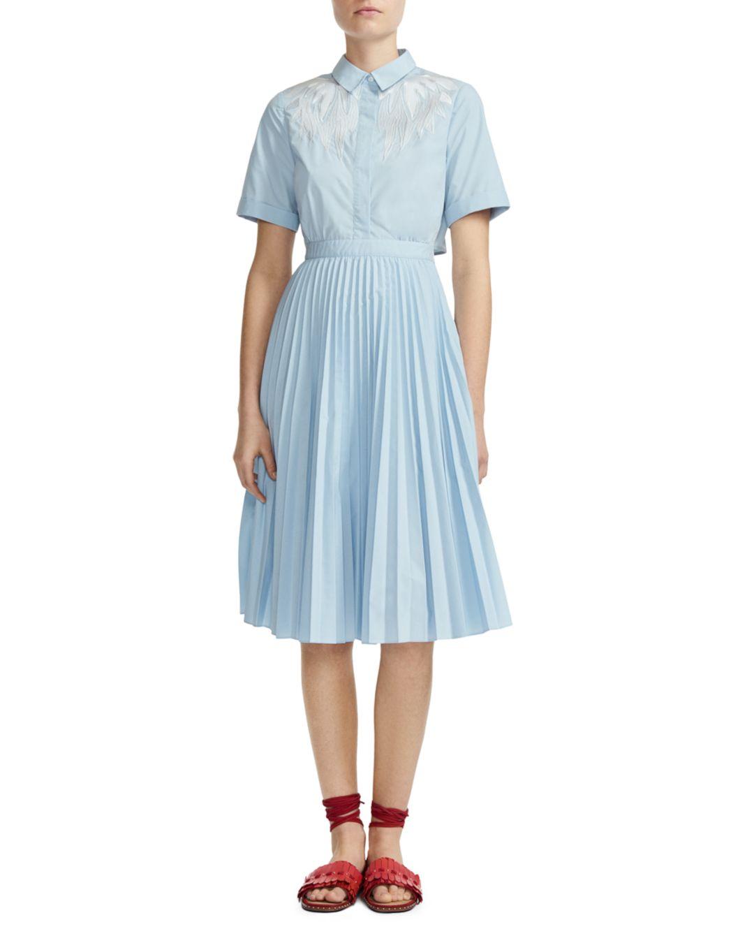 Maje rivers embroidered dress Clearance