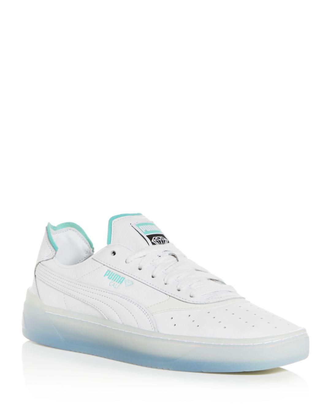 Mispend karartmak el  PUMA Cali-0 Diamond Supply Sneaker in White for Men | Lyst
