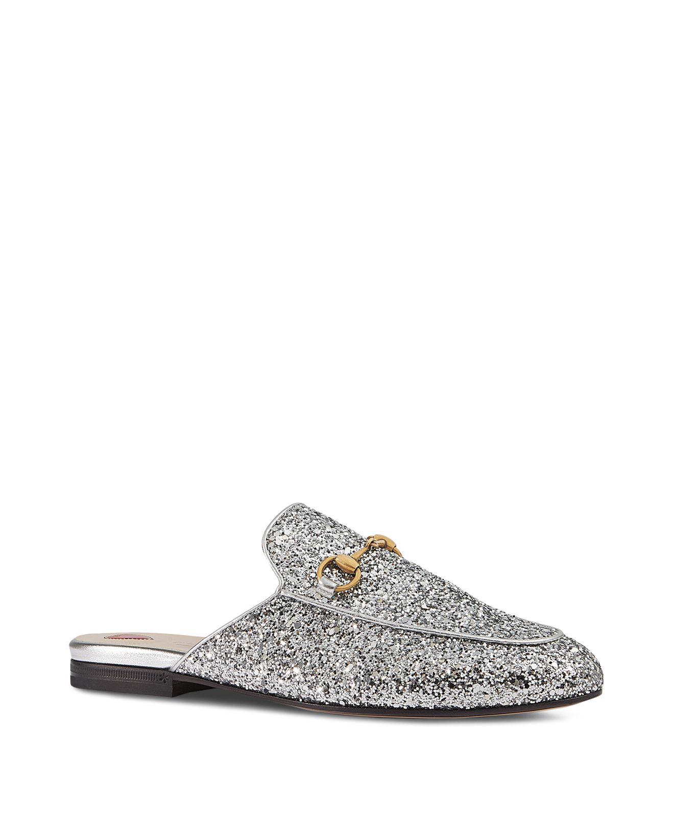 gucci glitter mules