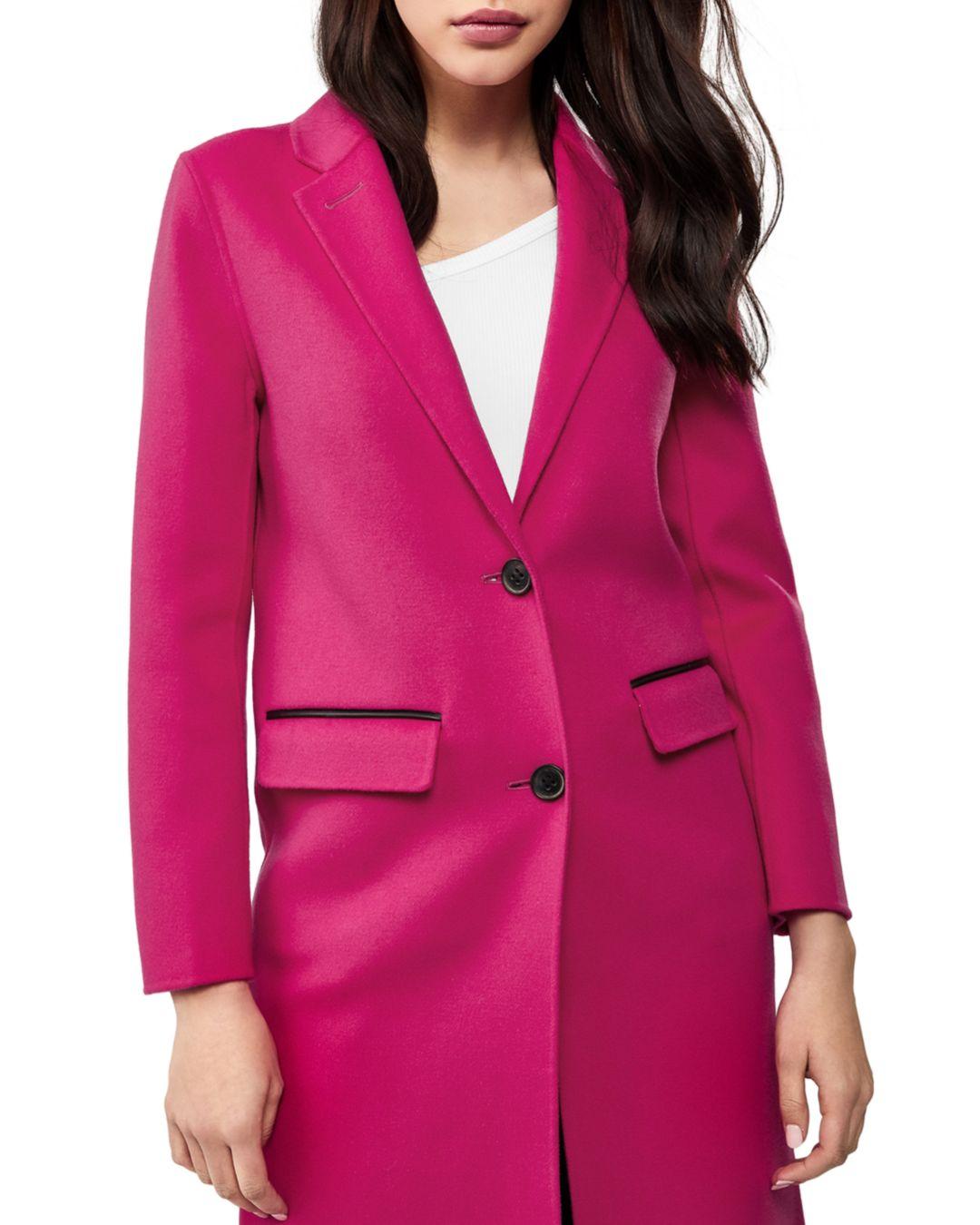 mackage pink coat