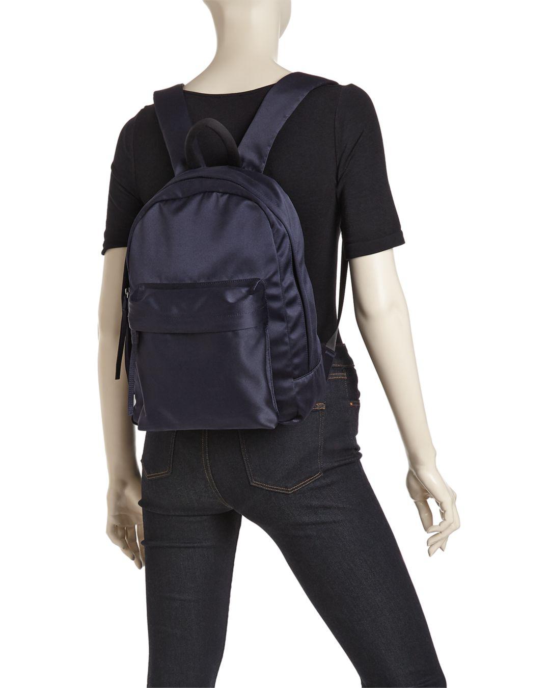 elizabeth and james satin backpack