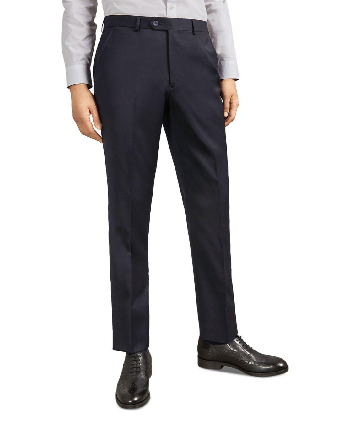 Ted Baker Endurance Two-piece Wool Suit in Blue for Men | Lyst