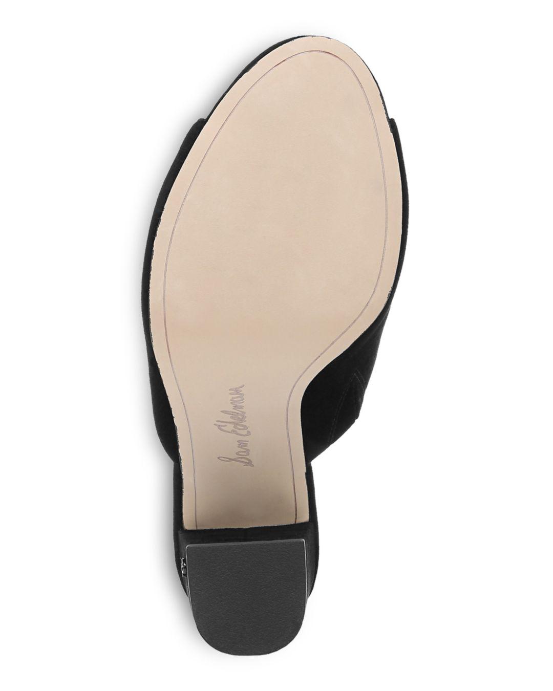 sam edelman orlie block heel mule